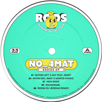 No_4mat - Eddie’s EP - RUNNING OUT OF STEAM No_4mat - Eddie’s EP - RUNNING OUT OF STEAM