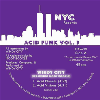 Windy City feat. Moot Booxle - Acid Funk Vol 3 - NYC RECORDS