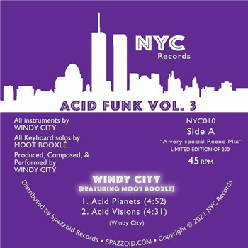 Windy City feat. Moot Booxle - Acid Funk Vol 3 - NYC RECORDS Windy City feat. Moot Booxle - Acid Funk Vol 3 - NYC RECORDS