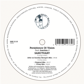 PERSISTENCE OF VISION FEAT. JOACHIM J - SANCTUARY - DIKI