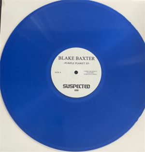 Blake BAXTER - Purple Planet EP (blue vinyl repress) - Suspected