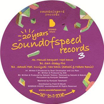VARIOUS ARTISTS  - 20 YEARS SOUND OF SPEED RECORDS VOL.3 - SOUND OF SPEED JAPAN