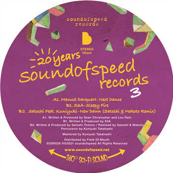VARIOUS ARTISTS - 20 YEARS SOUND OF SPEED RECORDS VOL.3 - SOUND OF SPEED JAPAN VARIOUS ARTISTS - 20 YEARS SOUND OF SPEED RECORDS VOL.3 - SOUND OF SPEED JAPAN