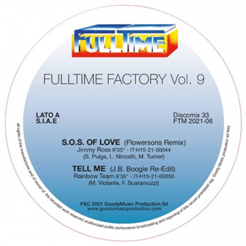 VARIOUS ARTISTS - fulltime factory volume 9 - Fulltime Production