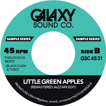 Thelonious Beats (Black Cash & Theo) - GSC4531 - Galaxy Sound Co 