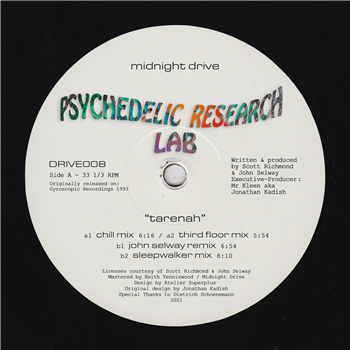 Psychedelic Research Lab - Tarenah - MIDNIGHT DRIVE
