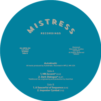 Autokinetic - Mistress 16 - Mistress Recordings