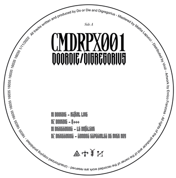 Do Or Die / Digregorius - CMDRPX 001 - CIMEDIRAPAX