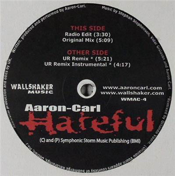 Aaron-Carl – Hateful - WALLSHAKER MUSIC