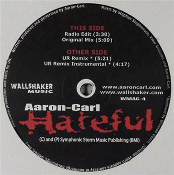Aaron-Carl – Hateful - WALLSHAKER MUSIC Aaron-Carl – Hateful - WALLSHAKER MUSIC