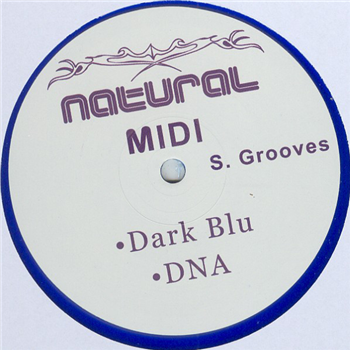 Scott Grooves – Dark Blu EP (Transparent Blue Vinyl) - NATURAL MIDI