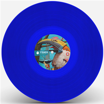 FISHER - Ya Kidding (incl. Sebastien V & Solardo Remixes) (Transparent Blue Vinyl Repress) - Dirtybird