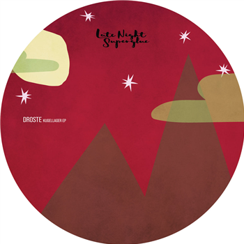 Droste - Kugellager EP (Red/Black Marbled Vinyl)) - Late Night Superglue Droste - Kugellager EP (Red/Black Marbled Vinyl)) - Late Night Superglue