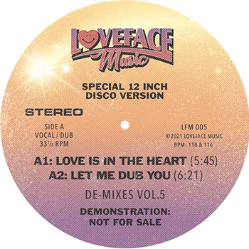 Loveface - De-mixes: Vol 5 - Loveface Music