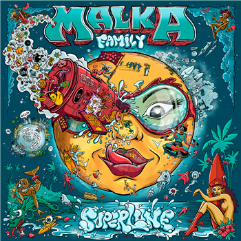 Malka Family - SuperLune (2 X 12") - Malka Family & ZN Production Malka Family - SuperLune (2 X 12") - Malka Family & ZN Production