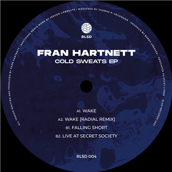 Fran Hartnett - Cold Sweats EP (Incl. Poster) - RLSD RECORDS