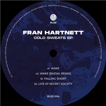 Fran Hartnett - Cold Sweats EP (Incl. Poster) - RLSD RECORDS Fran Hartnett - Cold Sweats EP (Incl. Poster) - RLSD RECORDS