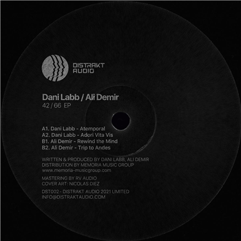 Dani Labb / Ali Demir - 42/66 [180 grams] - Distrakt Audio