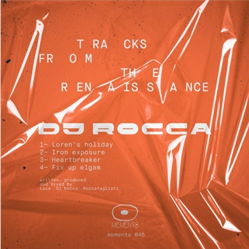DJ Rocca - Tracks From The Renaissance - memoria recordings