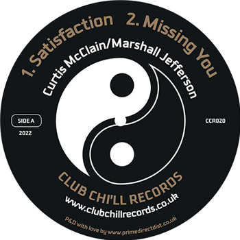 Curtis McClain / Marshall Jefferson - On The House - Club Chi’ll Records
