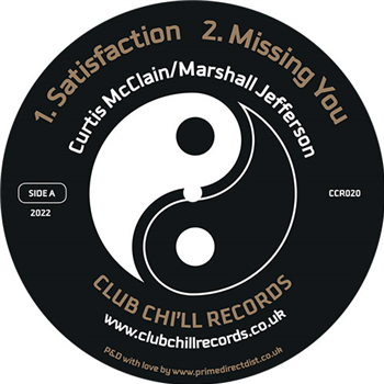 Curtis McClain / Marshall Jefferson - On The House - Club Chi’ll Records Curtis McClain / Marshall Jefferson - On The House - Club Chi’ll Records