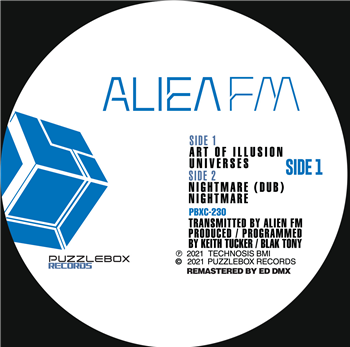 Alien FM - Original Broadcast (2 X 12") - Puzzlebox Records