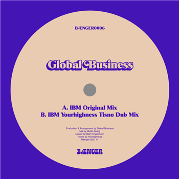 Global Business - IBM (Purple Vinyl) - Baenger Records Global Business - IBM (Purple Vinyl) - Baenger Records