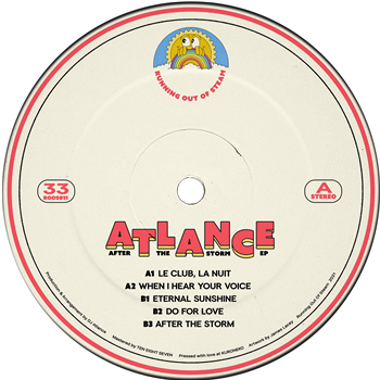 DJ Atlance - After The Storm EP - RUNNING OUT OF STEAM