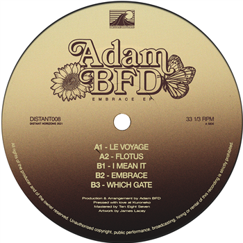 Adam BFD - Embrace EP - Distant Horizons Adam BFD - Embrace EP - Distant Horizons