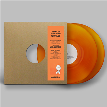 Charles Webster - Born On The 24th Of July (2 X Transparent Orange Vinyl) - Miso Records