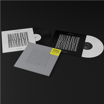 Vitalic - Dissidaence (Episode 1 + Episode 2) (2LP (White, Black 180 G Vinyls, 2 Stickers, Download Cards)  - Citizen Records