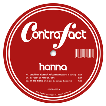 Hanna - Skate and Flow EP - Contrafact Records