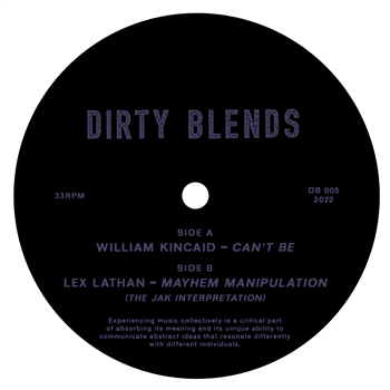 LEX LATHAN / WILLIAM KINCAID - (One Per Person) - DIRTY BLENDS