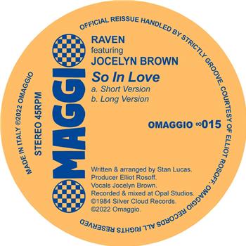 Raven feat. Jocelyn Brown - So In Love - Omaggio Raven feat. Jocelyn Brown - So In Love - Omaggio