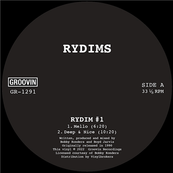 RYDIMS - Rydim #1/#2  (Bobby Konders) - Groovin Recordings