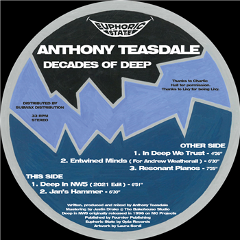 Anthony Teasdale - Decades of Deep - Euphoric State Anthony Teasdale - Decades of Deep - Euphoric State