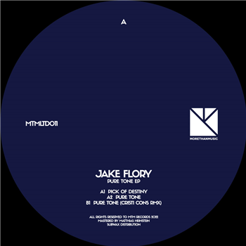 Jake Flory - Pure Tone (Incl. Cristi Cons Remix) - 2x12" - More Than Music Jake Flory - Pure Tone (Incl. Cristi Cons Remix) - 2x12" - More Than Music