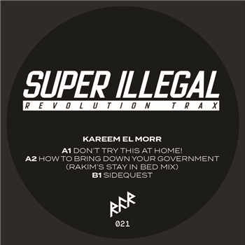 Kareem El Moor - Super Illegal Revolution Trax - RFR-Records