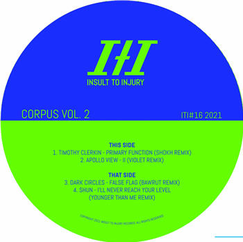 Various Artists - Corpus Vol. 2 EP - Insult To Injury