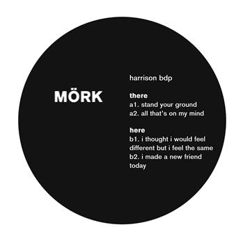 Harrison BDP - Stand Your Ground - Mörk Harrison BDP - Stand Your Ground - Mörk