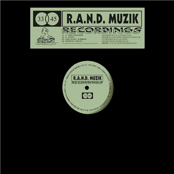 A² / Stopouts / Andy Panayi - RM12015 - R.A.N.D. Muzik Recordings 