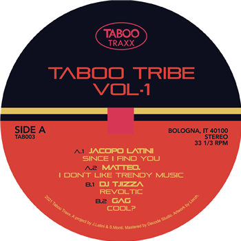 Various Artists - Taboo Tribe Vol. 1 - TABOO TRAXX