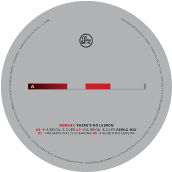 Nørbak - Theres No Lesson EP (incl. Reeko remix) - Soma Quality Recordings