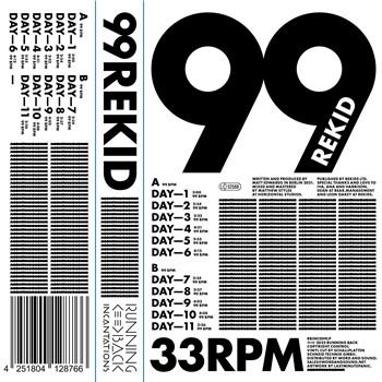 Rekid - 99 (LP) - Running Back Incantations Rekid - 99 (LP) - Running Back Incantations