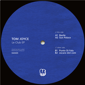 Tom Joyce - Le Club - Sounds Benefit
