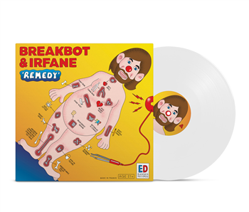 BREAKBOT & IRFANE - REMEDY (COLORED VINYL EP) - Ed Banger Records / Because Music