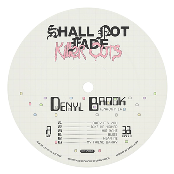Denyl Brook - Tenacity [blue vinyl] - Shall Not Fade