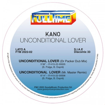 KANO - Unconditional lover incl. Dr Packer dub - Fulltime Production