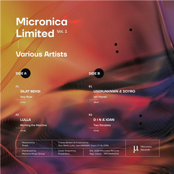 Various Artists - Micronica Limited vol.1 - Micronica Records Various Artists - Micronica Limited vol.1 - Micronica Records