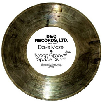 Dave Maze - MOOG GROOVE - D&E RECORDINGS